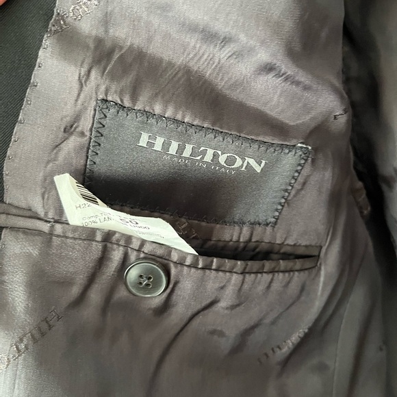 Hilton Classic Black Men's Blazer size 50R - Picture 5 of 6